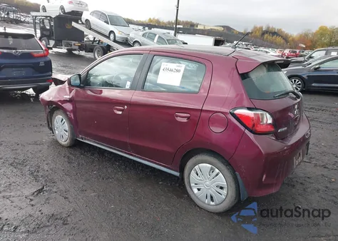 2024 Mitsubishi Mirage Es z USA, uszkodzony, nr VIN ML32AUHJ6RH004145